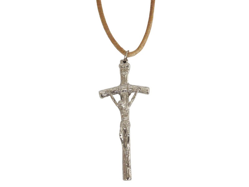 Pastoralkreuz silberf. 5,5x2,5 cm (ohne Lederband) Pastoralkreuz silberf. 5,5x2,5 cm (ohne Lederband)
