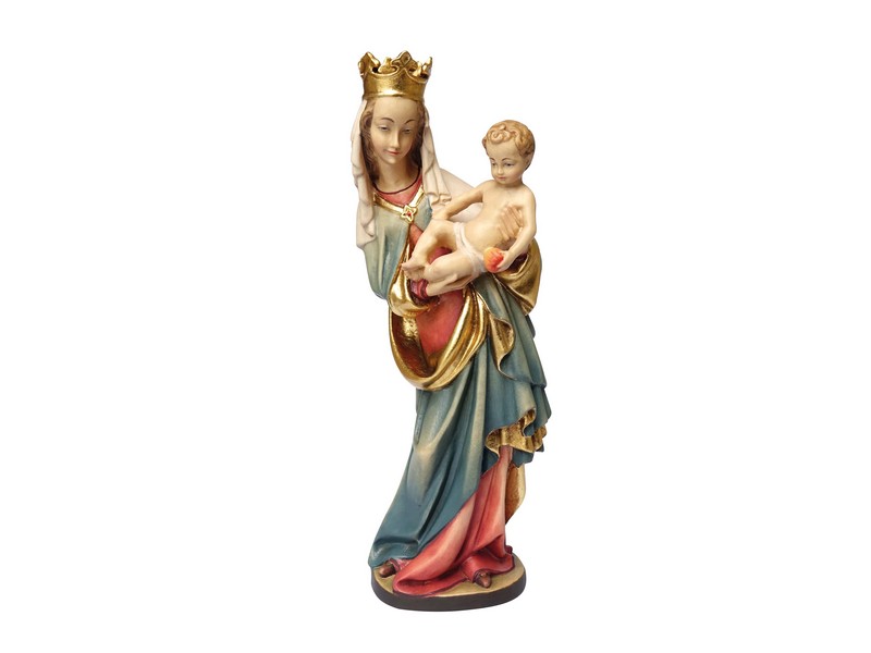 Altenmarkter Madonna 27 cm echt Gold Fassung