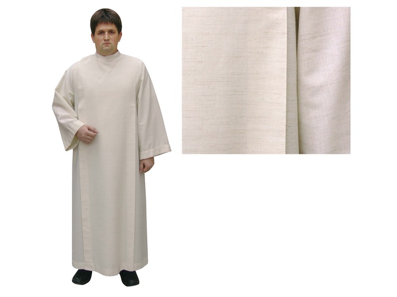 Tunika beige/meli Druckkn, Trev/Visk/Lein knitterfr. 145 cm