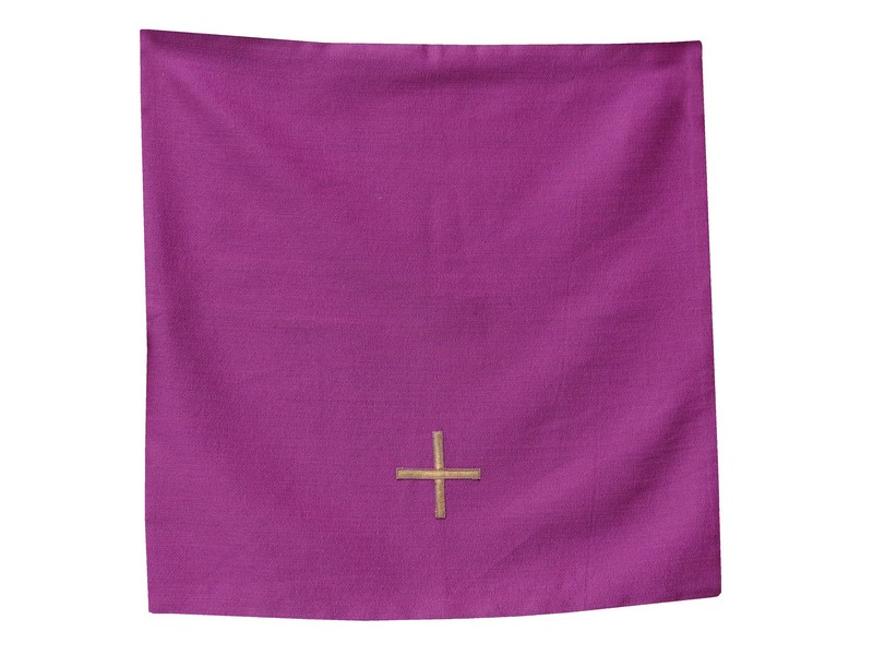 Kelchtuch violett, 56 x 56 cm Kelchtuch violett, 56 x 56 cm