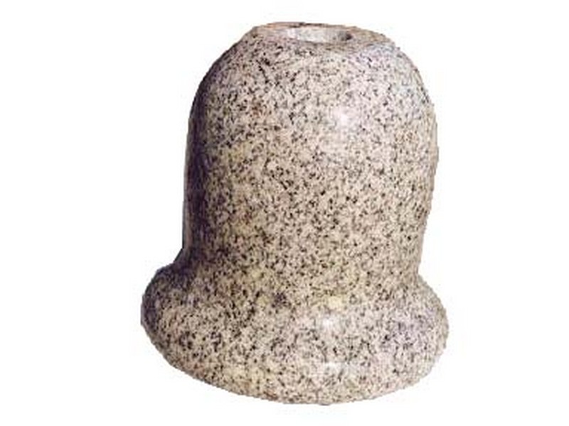 Steinsockel aus Granit poliert für Traghimmel H: 23 cm