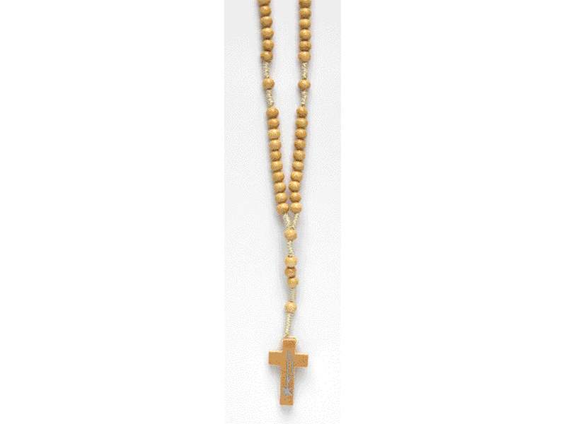 Rosenkranz Holz hell, statt EUR 7,90