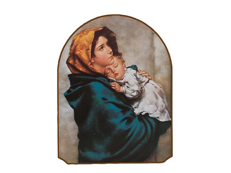 Ikone auf Rundbogen, Feruzzi, 30 x 40 cm