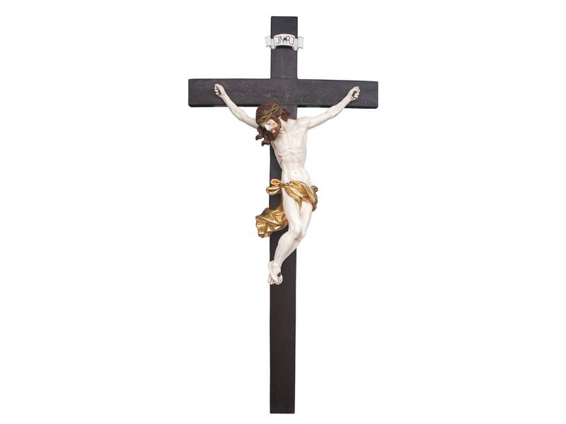 Korpus geschnitzt, 100 cm, Echtgoldfassung Korpus geschnitzt, 100 cm, Echtgoldfassung