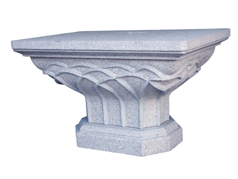 Altar aus Granit gestockt 160x113x95cm Altar aus Granit gestockt 160x113x95cm