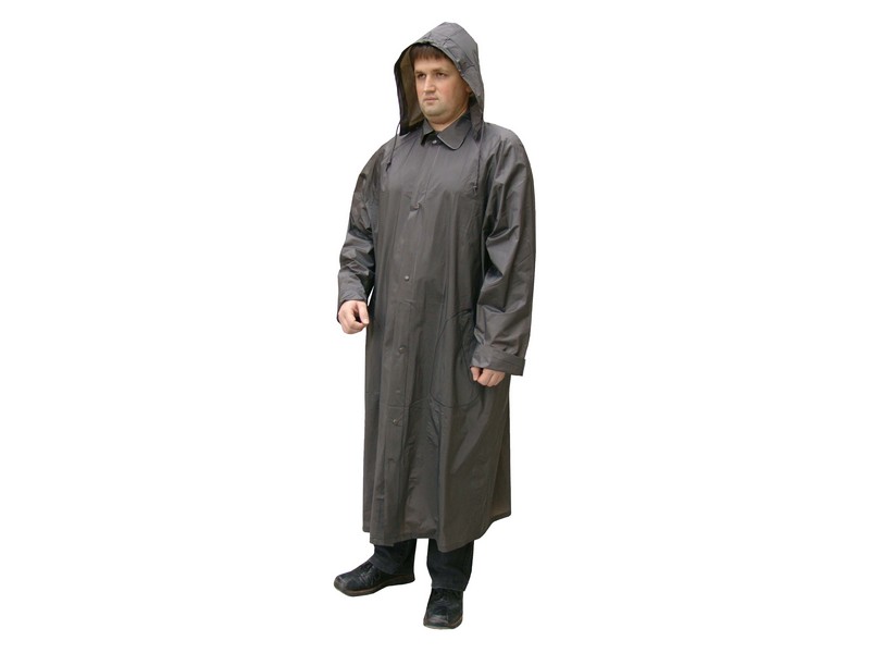 Regenschutz Rudi grau XL