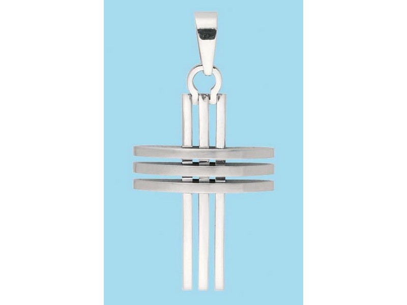 Kreuzchen aus Edelstahl, H: 2,5 cm Kreuzchen aus Edelstahl, H: 2,5 cm