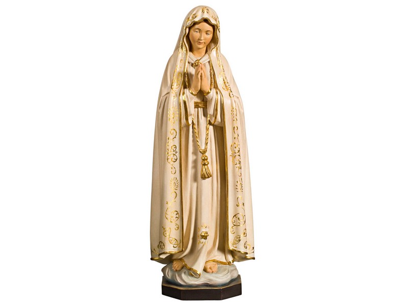 Madonna v. Fatima 95 cm Echt Gold