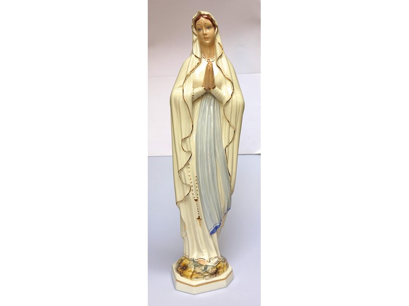 Lourdes Madonna Porzellan bemalt H: 64 cm Lourdes Madonna Porzellan bemalt H: 64 cm