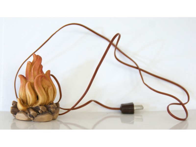 Lagerfeuer lasiert, für 10 cm Figuren Lagerfeuer lasiert, für 10 cm Figuren