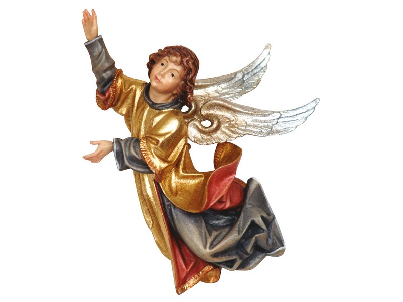Fliegender Engel 'Riemenschneider' 14 cm bemalt, rechts Fliegender Engel 'Riemenschneider' 14 cm bemalt, rechts