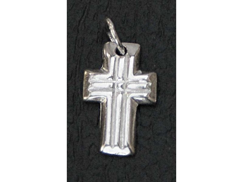 Kreuz Anhänger echt Silber, ca. 1,5 cm