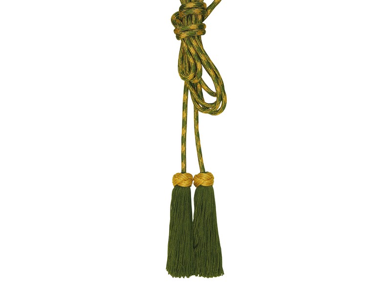Priesterzingulum mit Goldlurex grün-gold, ca. 4 m Priesterzingulum mit Goldlurex grün-gold, ca. 4 m