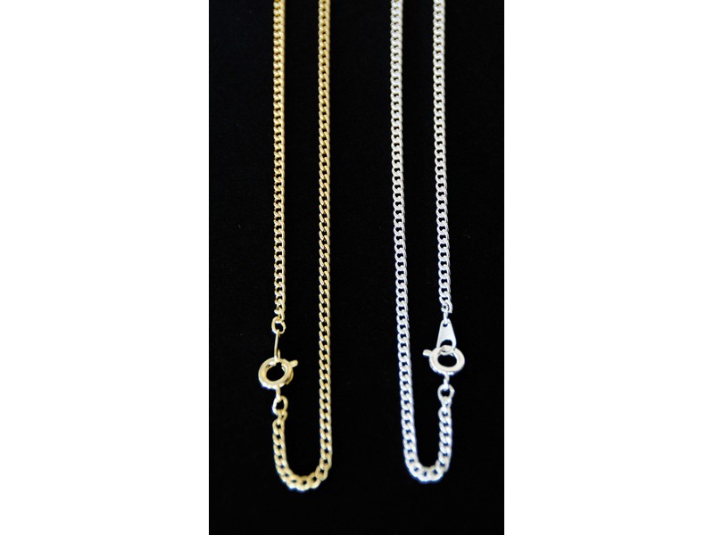 Kette goldfärbig Gesamtlänge 60 cm Kette goldfärbig Gesamtlänge 60 cm
