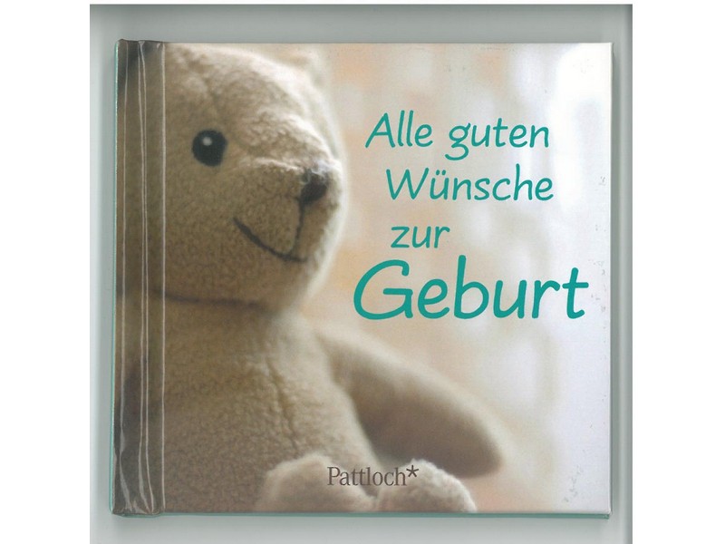 Alle guten Wünsche zur Geburt, 11x12 cm Alle guten Wünsche zur Geburt, 11x12 cm