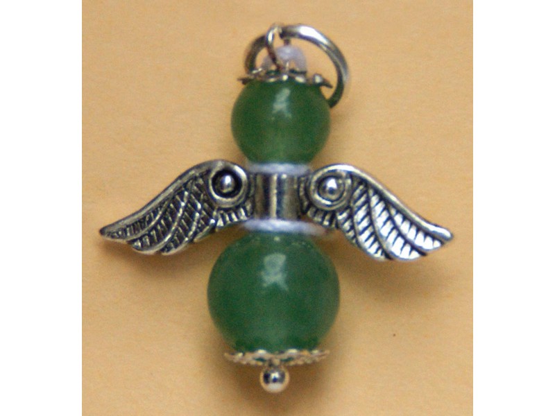 Anhänger 'Engel' Aventurin 2x2 cm Anhänger 'Engel' Aventurin 2x2 cm