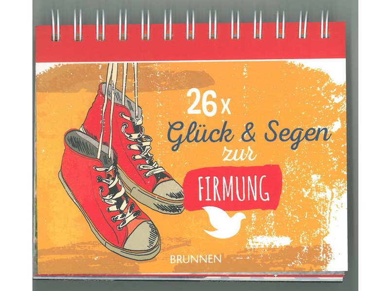 26 x Glück und Segen zur Firmung 17,5 x 15 cm 26 x Glück und Segen zur Firmung 17,5 x 15 cm