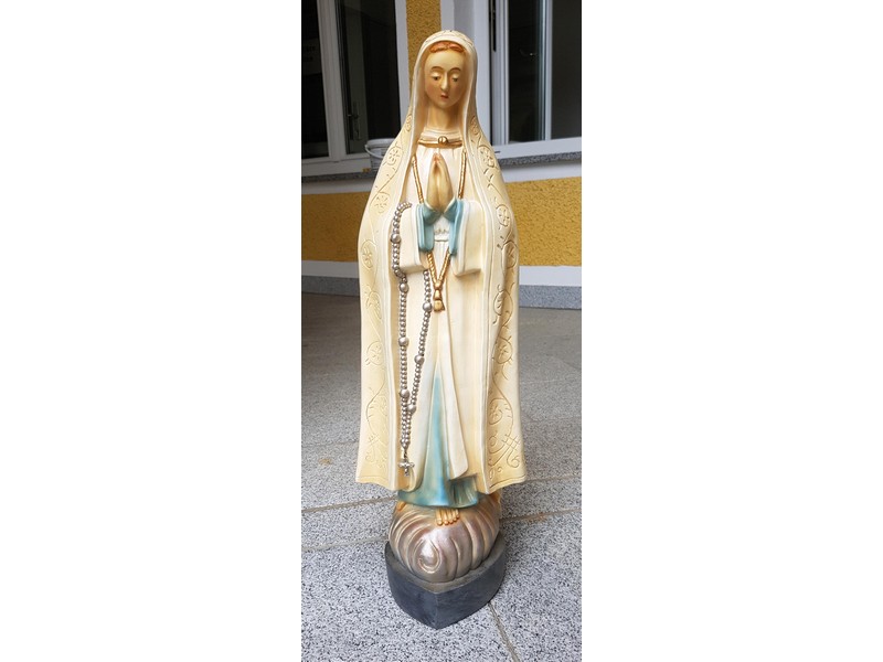 Fatima-Madonna, Guss, handbemalt, 60 cm Sonderausführung *v* Fatima-Madonna, Guss, handbemalt, 60 cm Sonderausführung *v*