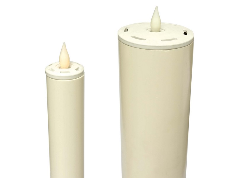 Dauerkerzeneinsatz für Batteriebetrieb flackernd ø 8 cm Dauerkerzeneinsatz für Batteriebetrieb flackernd ø 8 cm