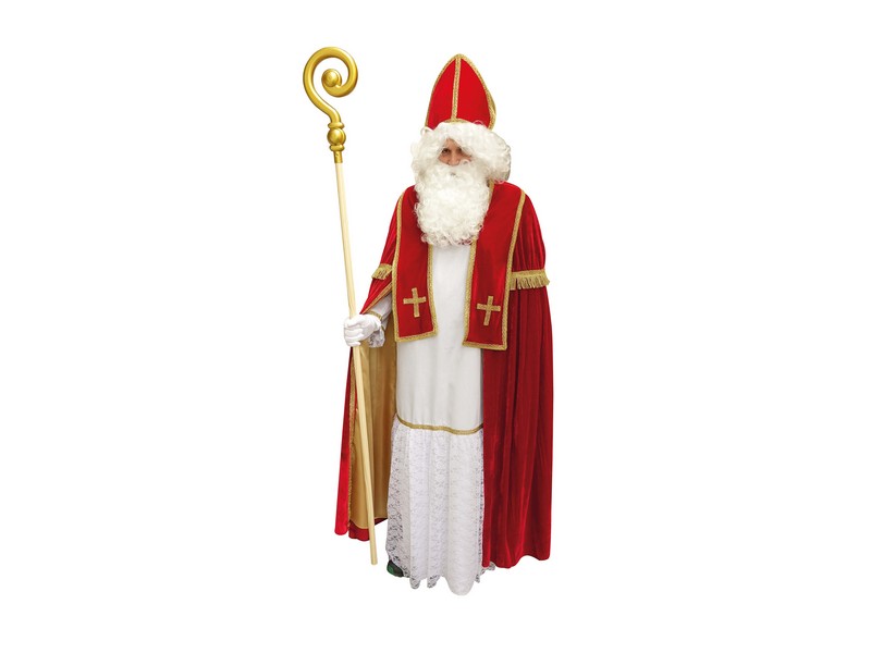Nikolauskostüm 4 teilig (Kleid, Mantel, Stola, Mitra) Nikolauskostüm 4 teilig (Kleid, Mantel, Stola, Mitra)