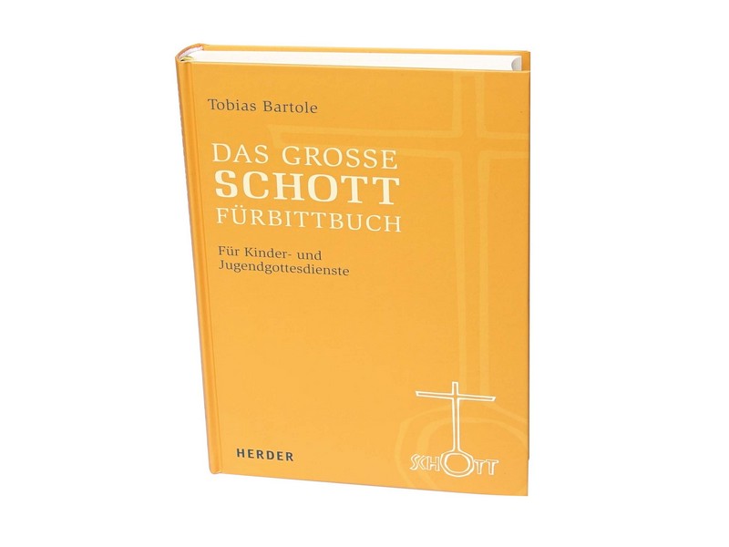 Das große Schott-Fürbittenbuch, gebunden orange