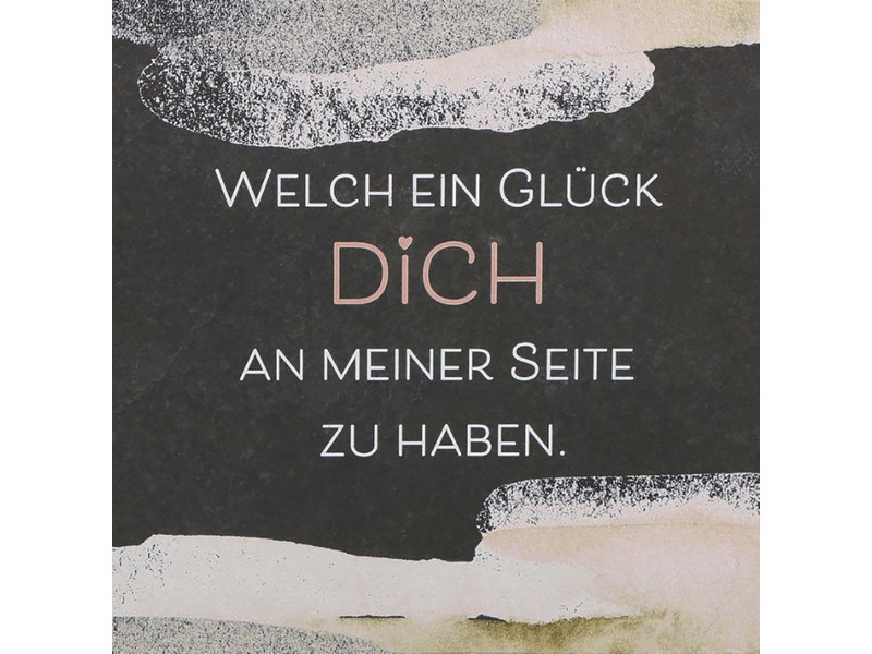 Schiefertafel 'Glück' 14,5 x 14,5 cm Schiefertafel 'Glück' 14,5 x 14,5 cm